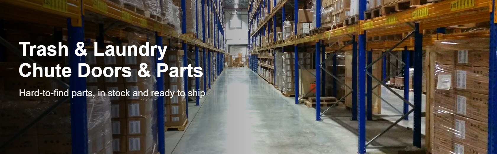 Trash & Laundry Chute Doors & Parts — hard-to-find parts in stock and ready to ship